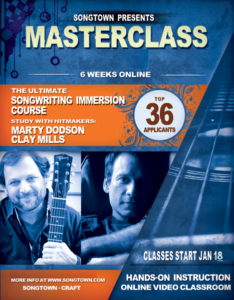 Songwriting MasterClass- SongTown