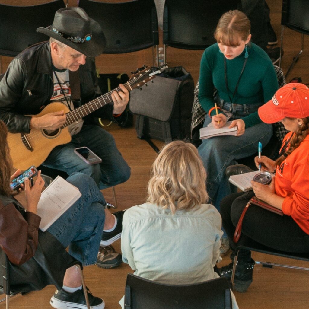 SongTown Creative Xperience co-writing songs