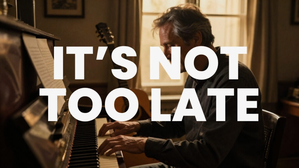 It’s Not Too Late